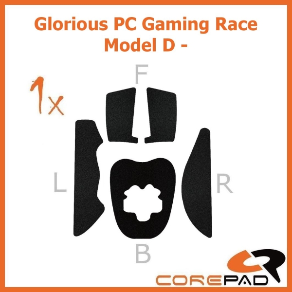 Corepad Grips Glorious PC Gaming Race Model D - Minus